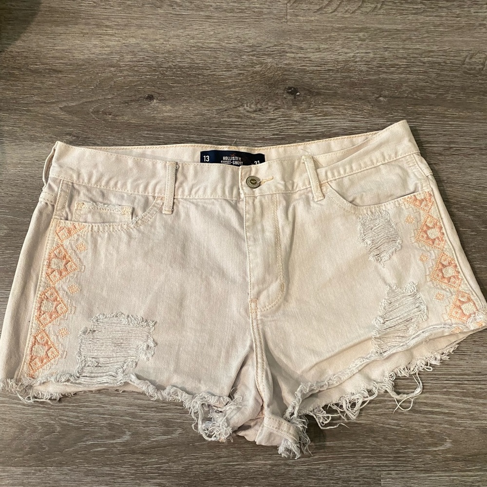 Hollister high-rise short shorts